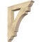 Ekena Millwork Merced Traditional Rough Sawn Bracket, Douglas Fir, 4"W x 26"D x 30"H BKT04X26X30MRC01RDF - alternate 1